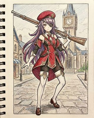 Chevreuse Genshin Impact Character Art